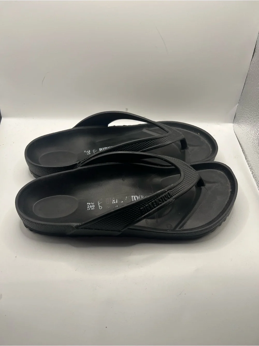 Birkenstock Black Men's Foam Thong Sandals